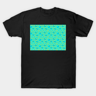 Abstract Geometric Pattern Wallpaper T-Shirt